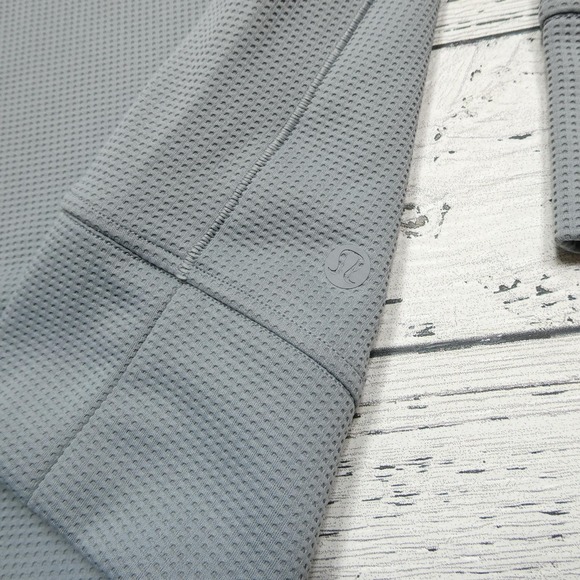 Lululemon Hoodie Womens Small Gray ThermoGrid Pullover Athletic Tech Long Sleeve - Picture 2 of 7